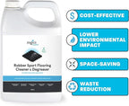Zogics Rubber Flooring Cleaner and Degreaser – Cleaner Concentrate and Heavy Duty Degreaser for Rubber Floors and Mats, Biode