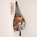 Amdermi Stuffed Animal Hammock Corner Hanging Net for Stuffy Animal Storage Macrame Toy Display Plushie Toy Holder-Perfect fo