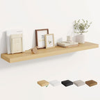 Dreamland 48 Inches Floating Shelves for Wall, 8" Deep Long Floating Shelves Set of 1, Large Display & Storage Shelf, Wall Sh