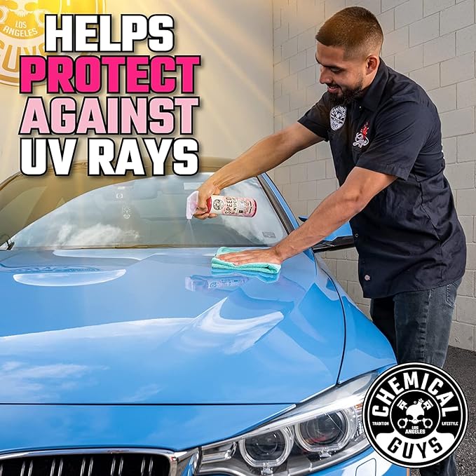 Chemical Guys Speed Wipe Quick Detailer, Safe for Cars, Trucks, SUVs, Motorcycles, RVs & More, Extra Large 32 fl oz, Cherry S