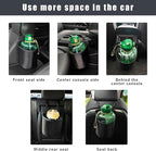 Car Seat Side Large Cup Holder, Waterproof Cup Holder Expander Adapter Bag, Multifunctional Hanging Storage Organizer for Dri
