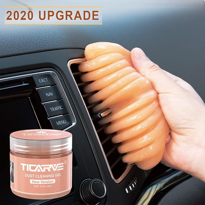 TICARVE Cleaning Gel for Car Cleaning Kit Detailing Putty Auto Cleaning Putty Detailing Gel Detail Tools Car Interior Cleaner