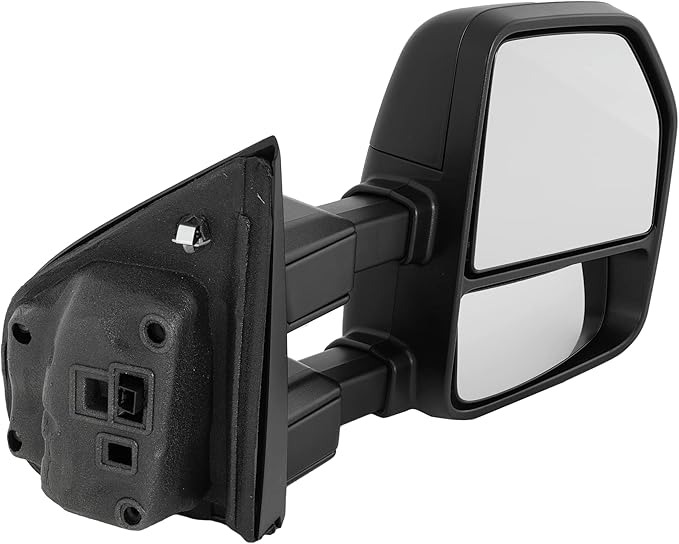Garage-Pro Tow Mirrors Passenger Side Mirror Replacement For Ford F-150 2018-2020 Manual Fold Without Signal Light, Blind Spot Monitor, Puddle Lamp & Auto-Dimming, Textured From 02/26/18