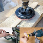 200PCS 3 inch Sanding Discs Hook Loop, VÉZAAR Orbital Sander Pad Headlight Restorations Sandpaper Backing Aluminum Oxide 80 1