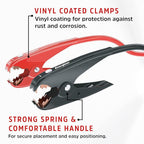 Energizer Jumper Cables, 30 feet, 1 Gauge, 800A, Booster Battery Cables with Permanent Installation kit and Quick Connect Plug for SUV and Trucks with up to 8-Liter Gasoline and 6-Liter Diesel Engines