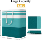 StorageRight Large Collapsible Laundry Basket Hamper with Easy Carry Handles，Freestanding Clothes Hampers for Laundry, Bedroo