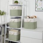 Temary Cube Storage Baskets for Shelves 12 Inch Storage Cubes 4pack Fabric Storage Baskets for Organizing Clothes, Closet Bas