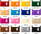 Collapsible Felt CHARCOL Storage Bin Medium 11"x7.1"x7.1" – Foldable Basket with Handles for Closet, Toy Storage, Laundry Roo