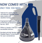 Rain-X 2-in-1 All Season Washer Fluid Two Pack, 2 x 1 Gallon - Ultimate Visibility, Protection Plastic Funnel Spout for Easy 