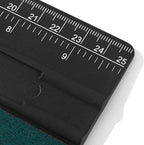 NEWISHTOOL Vinyl Wrap Squeegee for Vinyl, Big Size Wallpaper Smoothing Squeegee, 3 Pack 25CM Decals Squeegee with Ruler & Micro Suede Felt Edge for Sign Making Graphic Window Tint Film Application
