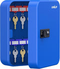 Uniclife 20 Keys Key Lock Box with Code, Wall Mount Lock Box for Keys with Code, Key Organizer with Tags, Key Cabinet, Key St