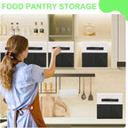 Large Shelf Storage Bins [4 Pack],Decorative Collapsible Storage Basket,Fabric Closet Organizer and Home Storage Cubes with H