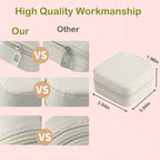Travel Jewelry Case Bridesmaid Gifts Box,12 Pack Small Jewelry Box Mini Jewelry Organizer,PU Leather Portable Earring Storage