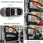 Car Safety Hammer 4 Pack, Window Glass Breaker and Seat Belt Cutter, 2-in-1 Emergency Auto Car Escape Tool, Life Rescue Tools