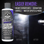 Chemical Guys Insynchro Supreme Extreme Compound - Professional Ultra Heavy Cut Compound for Paint Defects, Scratches, and Swirls - High Gloss Correction for Cars, Trucks, SUVs, and More