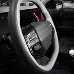 YOUTOOCAR Steering Wheel Button Frame Cover Compatible with Kia K4 25-26,Kia EV6 25-26,Kia Sportage 26,Kia EV3,Kia EV4 Accessories (1, Carbon Fiber Pattern)