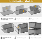 7 code Large Clear Shoe Boxes Organizer【Thicker Material】 Stronger Shoe Box with Magnetic Door, Stackable Shoe Storage Box fo