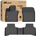 Nilight TPE Floor Mats for Toyota Prius Prime (PHEV) 2023 2024 2025 2026,All Weather Custom Fit Heavy Duty Floor Liners