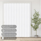 Jilron Accordian Door Curtain, 100% Blackout Folding Magnetic Doorway Curtains,Linen Style Closet Doors,for Room Divider,Priv