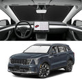 Custom Fit Windshield Sun Shade for KIA Sorento 2021-2026, Blocks UV & Heat, Front Window Sunshade Accessories, Easy Fold & Store Keep Your Car Cooler