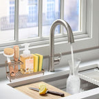 Toothbrush Holders for Bathrooms, Carbon Steel Tooth Brushing Holder Electric Toothbrush and Toothpaste Organizer Bathroom Ac