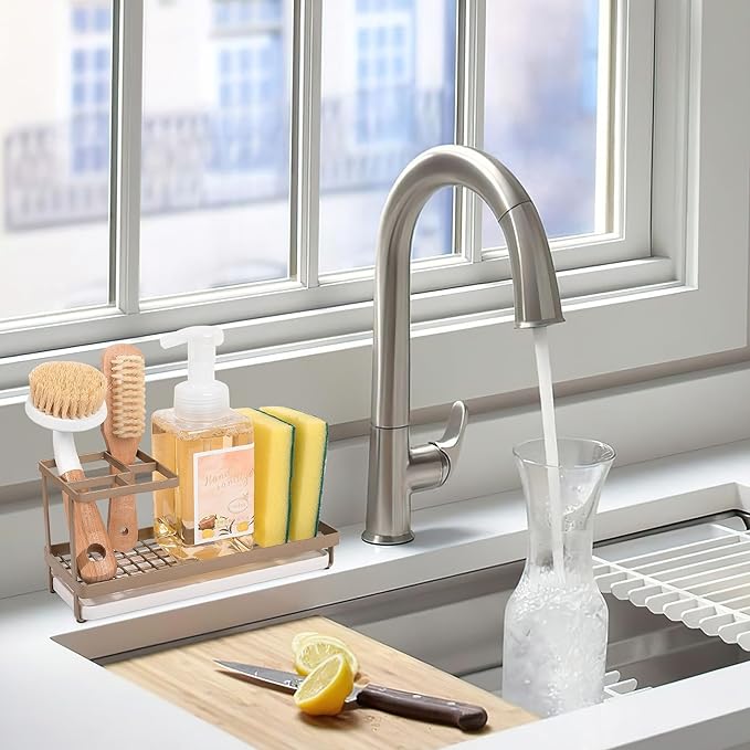 Toothbrush Holders for Bathrooms, Carbon Steel Tooth Brushing Holder Electric Toothbrush and Toothpaste Organizer Bathroom Ac