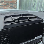 EDBETOS Center Console Dashboard Organizer Compatible with 2022-2024 2025 2026 Chevy Silverado/GMC Sierra 1500,(24-26) 2500HD/3500HD Accessories Dash Storage Insert Tray, Fit 13.4-inch Screen Only