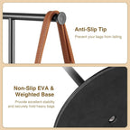 niffgaff T Bar Purse Display Stand Tabletop: Adjustable Height Handbag Holder, Countertop Hanging Rack for Long Necklace Scar