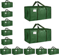 12 Pack-Extra Large Heavy Duty Moving Bags - Waterproof Storage Totes with Handles & Zippers, Foldable for College Dorm, Stor