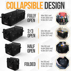 FORTEM Trunk Organizer For SUV Car Organizer and Storage, Multi-Compartment Storage Bag Car Accessories for Women Men, Perfect