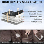 Coverado Front Seat Covers, Car Seat Covers Front Seats, Leather Seat Covers for Cars, Automotive Seat Covers Car Seat Protec