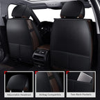MIROZO Seat Covers for Car,Waterproof Seat Cover Full Set Vehicle Cushion Cover Automotive Seat Protector Breathable Universa