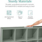 Best Choice Products Kids Bookcase 8-Cube Storage Organizer, 11in Shelf Opening, Bookshelf, Toy Storage, Customizable w/ 3 Re