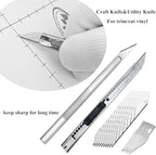 CARTINTS Car Paint Protection Vinyl Film Tool Kit, Window Tint Tools Includes Heat Gun, Squeegee, Scraper, Utility Knife, Edge Trimming Tool, Glass Wiper