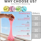 ASFSKY Car Cleaning Gel（4 Packs） Dust Cleaning Putty Universal Car Interior Cleaner Keyboard Dust Remover Car Slime Gifts for