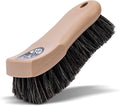 Chemical Guys Long Bristle Horse Hair Leather Cleaning Brush - Leather Brush to Gently Clean Car Interiors,Furniture,Sneakers