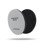 Maxshine 3" Universal 2-Pack 2000 Grit Black Denim Orange Peel Remover Polishing Pads – Hook & Loop for Easy Attachment – Professional Pad for Paint Texture Leveling & Detailing