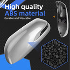Driver Side Mirror Cover Replacement for Honda CRV 2017 2018 2019 2020 2021 2022 - Left Side Mirror Covers, Rear View Mirror Cap Accessories Grey, With Lamp