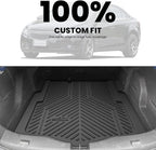 LASFIT Trunk Mat for Chevrolet Chevy Cruze 2016-2020 (Not for 2016 Cruze Limited), Only Fit Cargo with Spare Tire, All Weather TPE Custom Fit Cargo Mat Trunk Liner (Fit Sedan, Not for Hatchback)