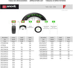 FIX&GOTEX – 8ZFI - Snow Chains, Textile car Snow Chain, Size: F.