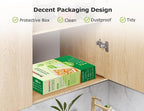 Bonsenkitchen Vacuum Sealer Bags, 20 Gallon 11" x 16"+ 80 Quart 8" x 12"+ 50 Pint 6" x 10", Commercial Grade, BPA Free, Food 