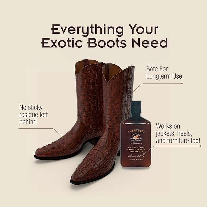 Griffin Leather Boot Conditioner, 8 oz – Deep Conditioning & Moisturizing Formula – Non-Greasy Leather Conditioner for Boots