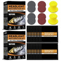 Restowipes Headlight Restoration Kit, 3 Wipes to Restore Clarity, Removes Yellowing & Oxidation, Restore Headlights to Like-N