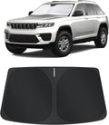 TINGLU Sun Shade for Jeep Cherokee 2014-2023 Trailhawk,Overland,Limited,Latitude,Altitude(Not for Jeep Grand Cherokee) Accessories Windshield Sun Shade Window Shade UV Rays Protection Sun Visor Cover