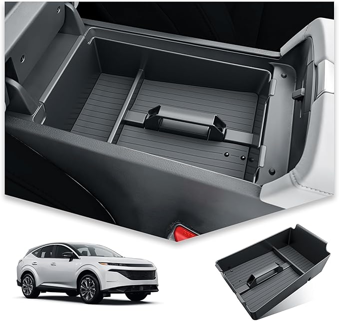 BIBIBO for 2025 2026 Murano Center Console Organizer 2025-2026 Nissan Murano SV/SL/Platinum Console Tray 2025+ Nissan Murano Accessories 2025 Murano Armrest Insert Organizer
