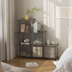 6-Cube Storage Unit with Doors, Cube Organizer for Bedroom, Wardrobe & Under Stairs, 30x30x30cm Compartments, Space-Saving Cl