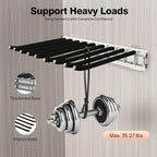 Pull Out Trousers Rack 9 Arms Closet Pants Hanger Bar Stainless Steel Rail Extendable Trousers Hanger for Clothes Towel Scarf