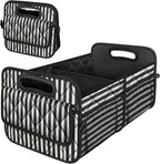 Deosk Car Trunk Organizer for SUVs, Cars and Trucks with 6 Big Pockets, Waterproof Polyester Storage Box