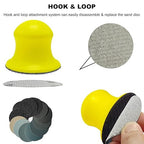 3 Inch 134 PCS Sanding Disc Drill Polishing Kit - Hook & Loop Wet/Dry Sandpaper Buffing Pads for Rotary Tools - Perfect for C