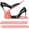 Shoe Slots Organizer 36 Pack - Shoe Organizer Space Saver 50%,Adjustable Thickening Shoe Stackers for a pair of Shoes,Shoe St